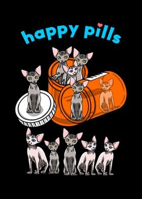 Happy Pills Kitten Sphynx