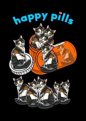 Happy Pills Calico