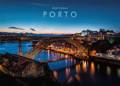 Porto night view
