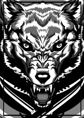 SPIRIT WOLF BW