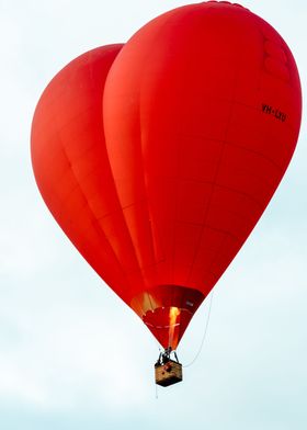 Heart Hot Air Balloon