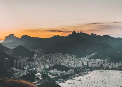 Sunrise at Rio do Janeiro