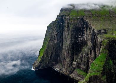 Drone in the Faroe Islands