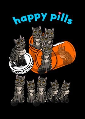 Happy Pills Maine Coon