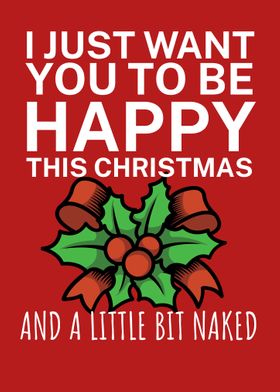 Happy and a bit naked