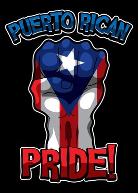 Fist For Puerto Rico