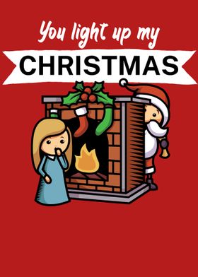 You light up my christmas