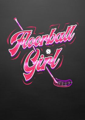 Floorball Unihockey Player