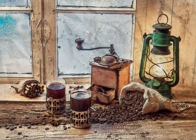 Vintage Coffee Lantern