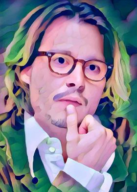 Johnny Depp Green