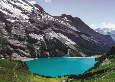 Oeschinensee Lake Swiss