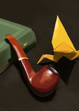 Smoke Pipe Origami Bird