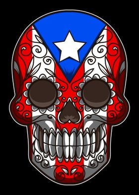 Puerto Rico Calavera