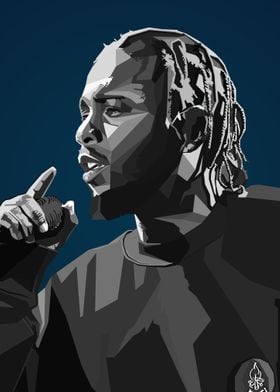 Kendrick Lamar Wpap Art