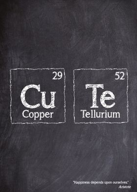 Cute periodic table