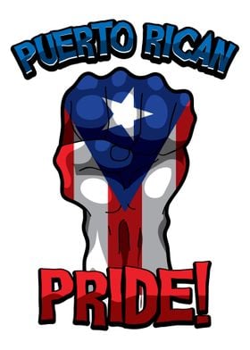 Fist For Puerto Rico