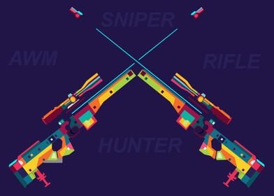 Weapons Pop Art