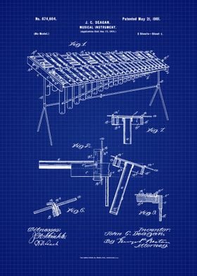 1901 Xylophone Patent