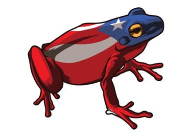 Coqui Frog Boricua