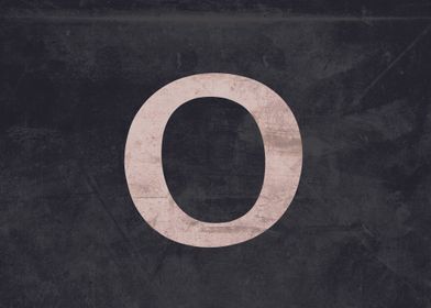 Letter O