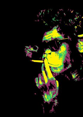 monkey v7 pop art