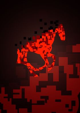 Pixel Horse