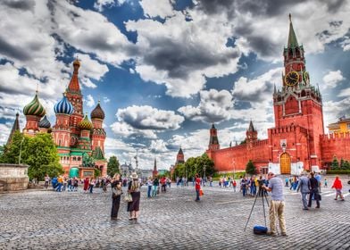Red square Moscow Russia