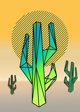 Lowpoly Cactus