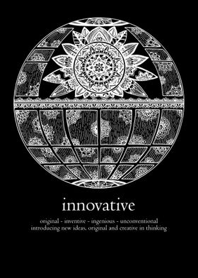 Mandala word innovative