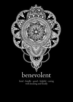 Mandala word benevolent