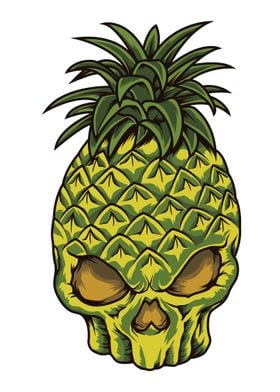 Pineapple Skull