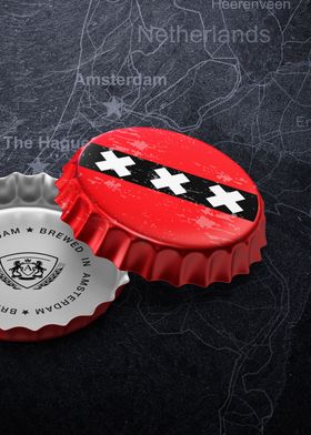 Amsterdam Beer cap