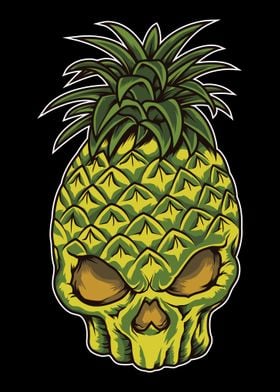 Pineapple Skull