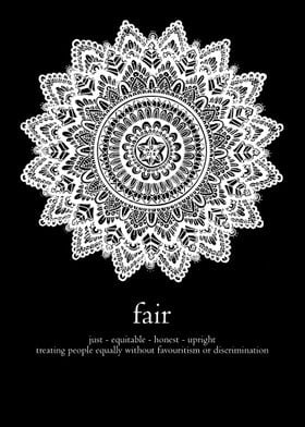 Mandala word fair