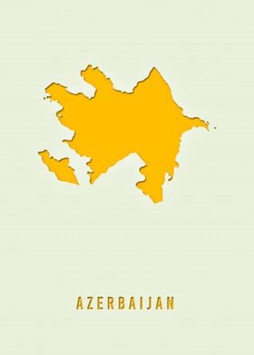 MAP OF AZERBAIJAN