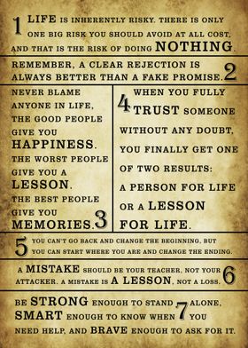 7 Important Life Lessons
