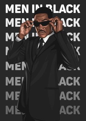 Men in Black Poster