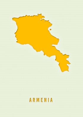 MAP of ARMENIA