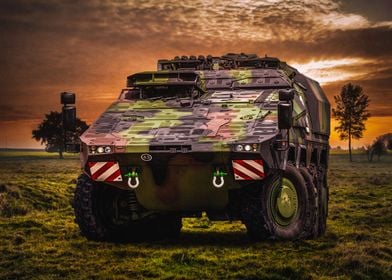 German armoured vehicle