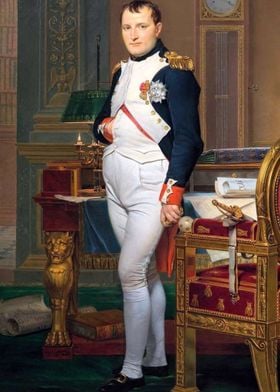 Napoleon in his office