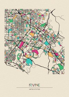 Irvine Map