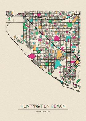 Huntington Beach Map