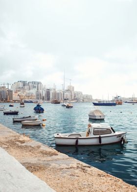 Malta harbour view