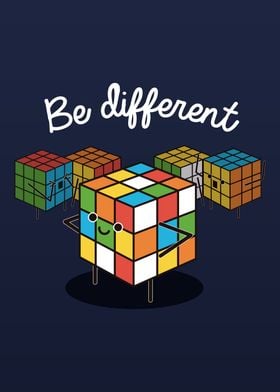 Be different