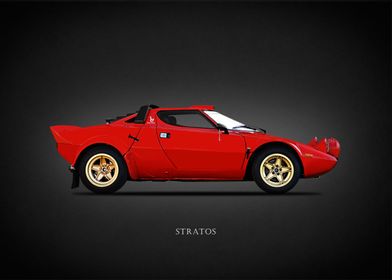 The Stratos Rally Car