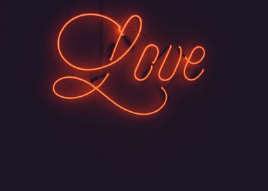 Love Neon Sign 