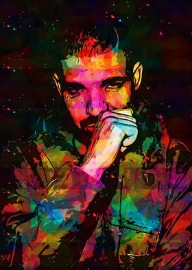  Drake Signed Limited Posters Drake Poster Music Album