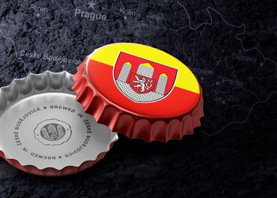 Czech Budejovice beer cap