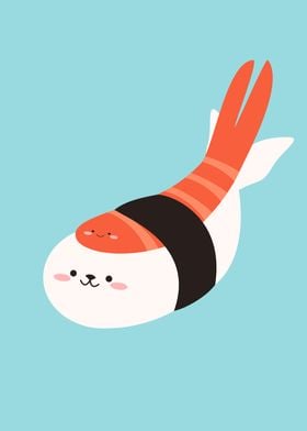 Seal sushi