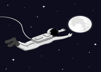 Flying To The Moon